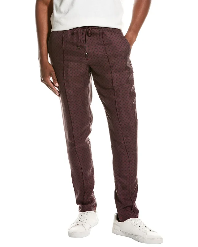 ISAIA Silk Drawstring Pant