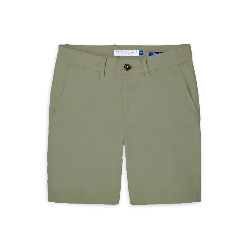 Stretch Chino Shorts - Olive