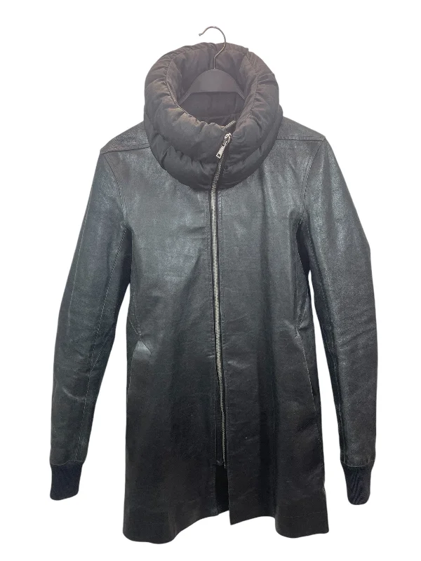 Rick Owens///Leather Jkt/40/Plain/Leather/BLK//W [Designers] Design/