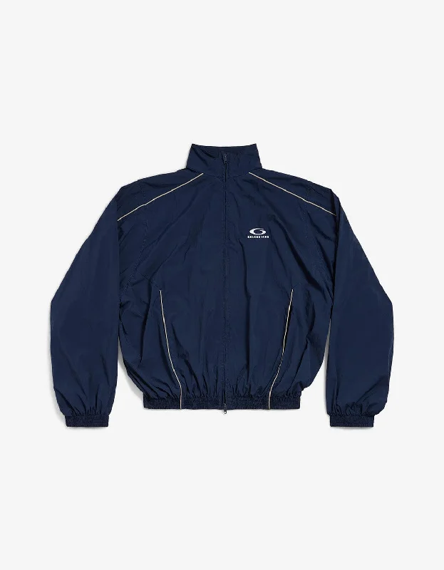 Balenciaga Blue Loop Sports Icon Large Tracksuit Jacket