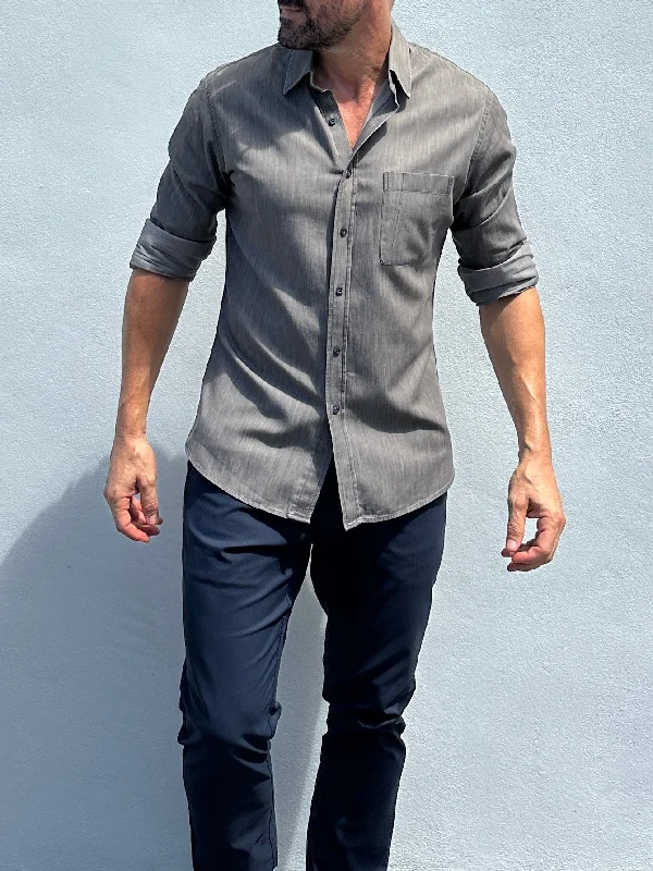 The Gray One-Pocket Denim