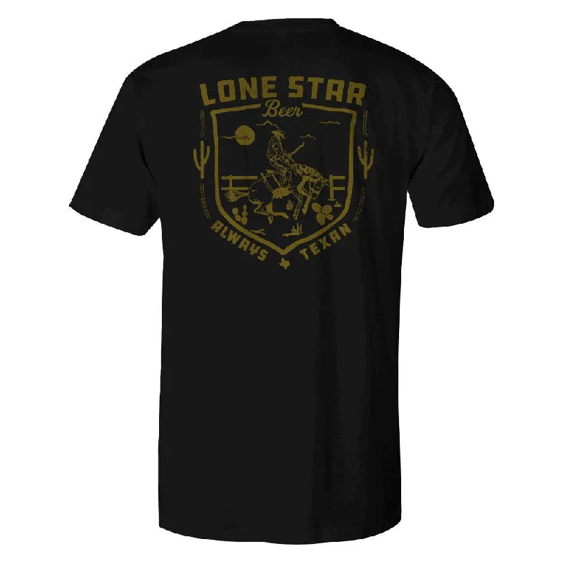 Lonestar T-shirt - Black/Mustard