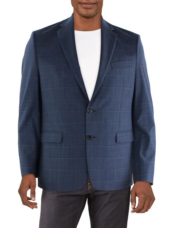 Mens Two-Button Office Sportcoat