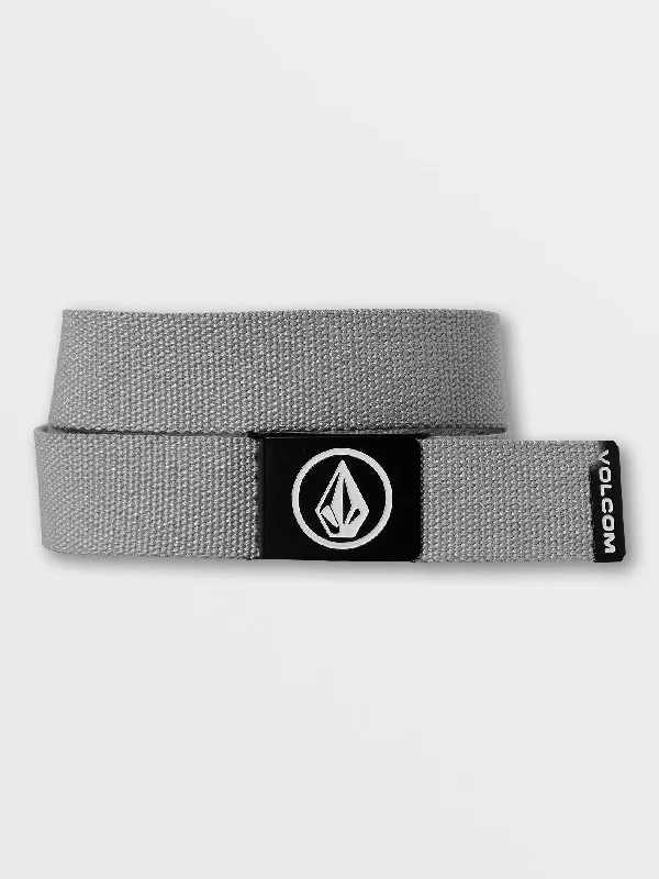 Circle Web Belt - Heather Grey