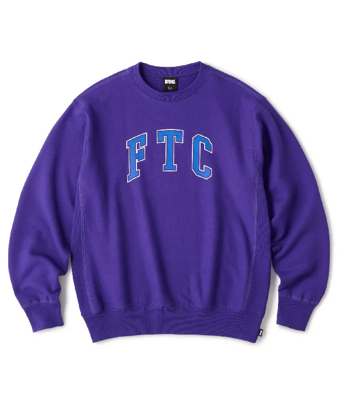 FTC CRACKED LOGO CREWNECK SWEATSHIRT