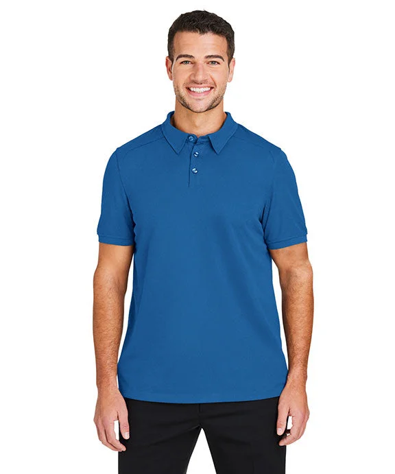 NE112 - North End Mens Express Tech Performance Polo Shirt | Light Nautical Blue