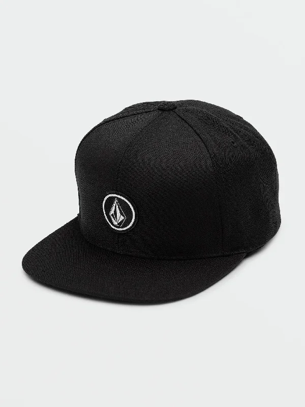 Quarter Twill Hat - Black