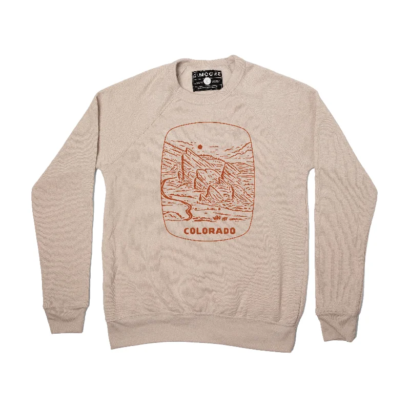 Red Rocks Crewneck-Dust