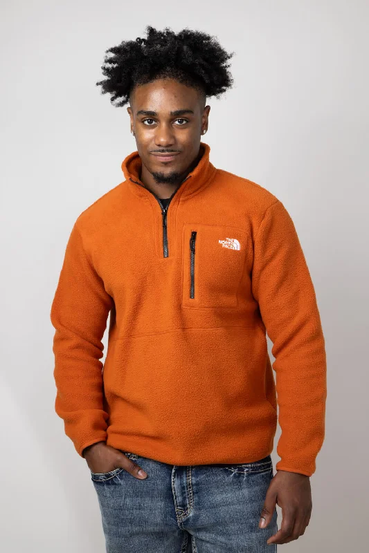 The North Face Yumiori Quarter Zip for Men in Copper | NF0A883S-3AV-RED