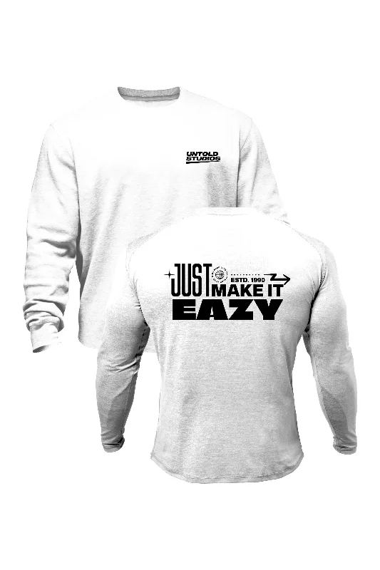 Untold Studios Just Make It Eazy Sweatshirt - White