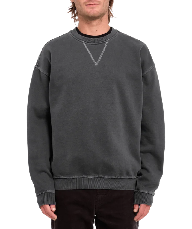 Skate Vitals Remy S Crew Sweatshirt in Asphalt Black