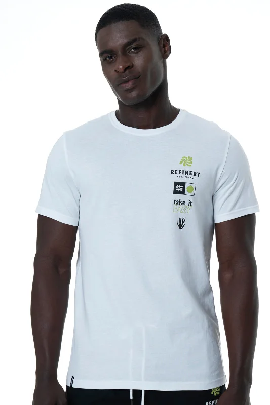 Branded T-Shirt _ 152131 _ Optic White