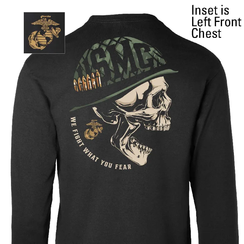 USMC We Fight What You Fear Long Sleeve